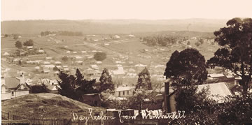Daylesford from Wombat Hill
