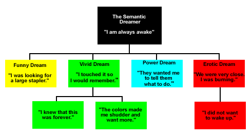 The semantic dreamer flowchart