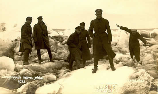 Flood at Daugavpils 1922